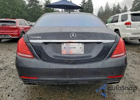 2014 Mercedes-Benz S 550 z USA, uszkodzony, nr VIN WDDUG8CB0EA058660